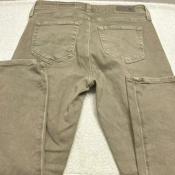 AG Los Angeles Women Mari Crop High Rise Slim Straight  Jeans Size 25 - Picture 5 of 8